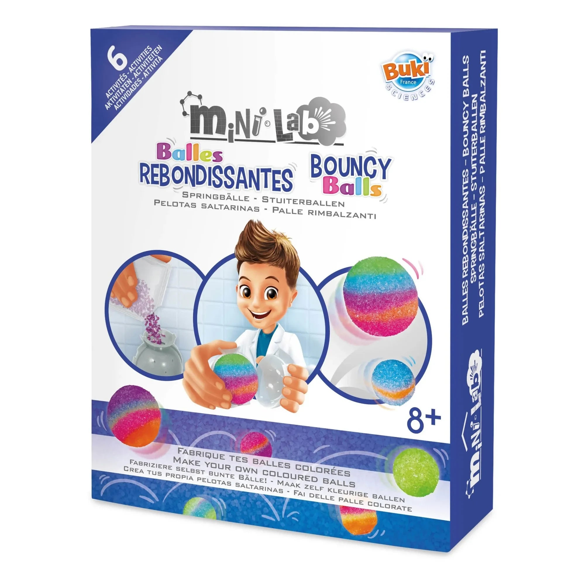 Buki - Mini Laboratuvar Zıplayan Toplar Seti
