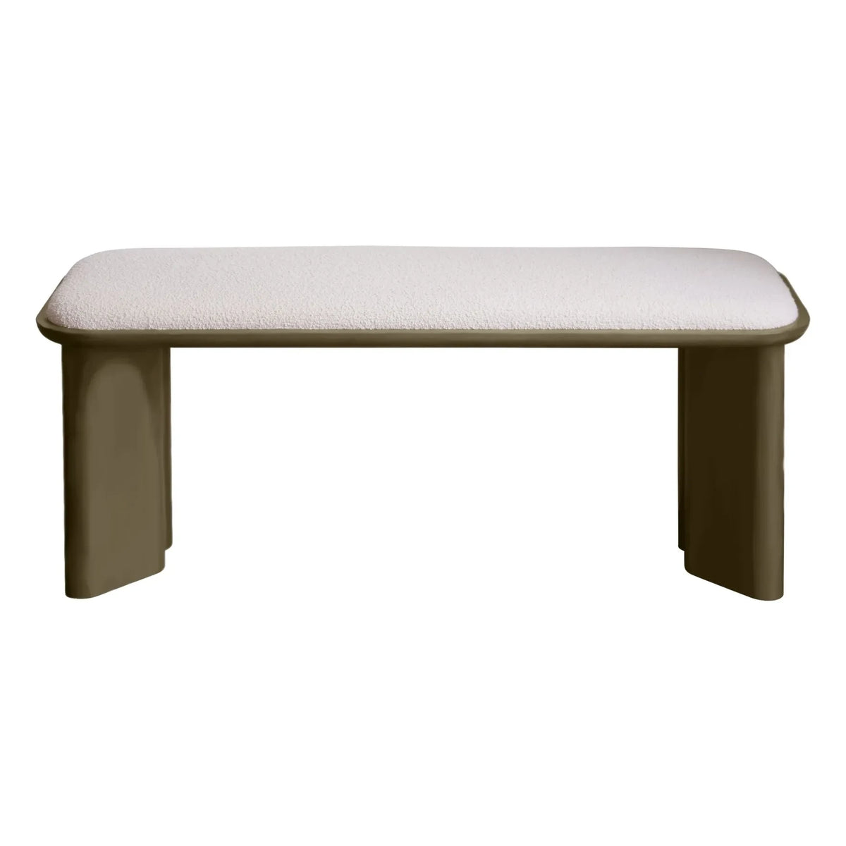 Gabrielle Paris - Lake cilalı ahşap bench | Haki