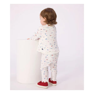 Petit Bateau - Vilet Fleuri | Beyaz