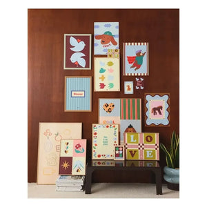 Ma petite vie - Twins Birds Poster | Krem