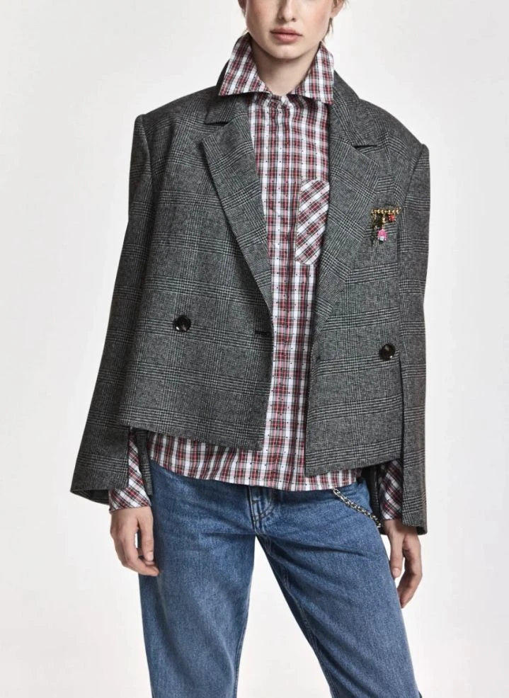 Essentiel Antwerp - Kiana Blazer | فولاذي