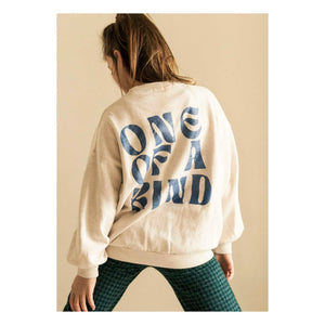 Jenest - Pippa organik pamuk sweatshirt | Ekru