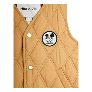 Mini Rodini - Ritzratz yelek | Bej
