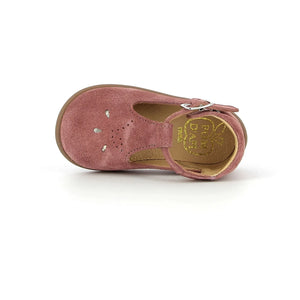 Pom d'Api - Ayakta Salomé Kadife sandaletler | Pembe