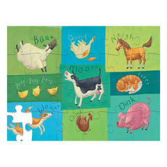 Crocodile Creek - Les Amis de la Ferme puzzle ve kutu - 24 parça