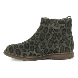 Pom d'Api - City Jodzip Leopar botlar | Haki
