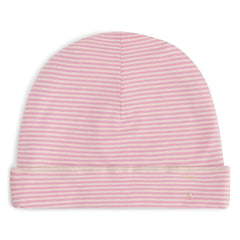 Gray Label - Organik pamuklu çizgili şapka | Pembe
