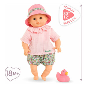 Corolle - İlk bebeğim - Bébé bain Coralie | Açık Pembe
