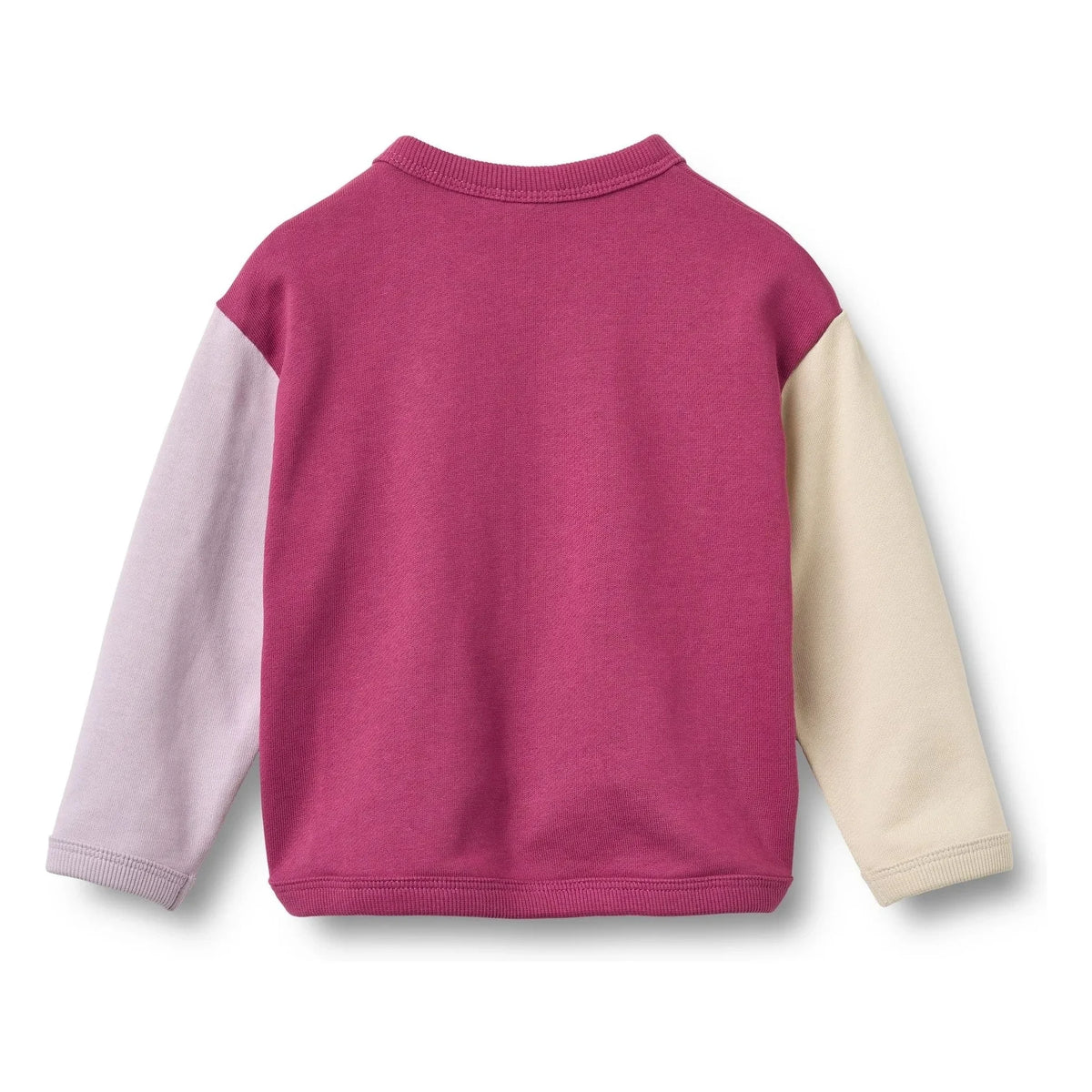 Wheat - Emery Fleur سويتشيرت قطن عضوي | Magenta