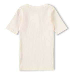 Molo - Rosey fitilli düğmeli T-shirt | Ivory