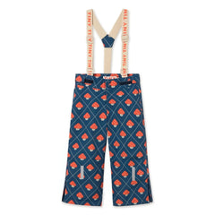 Tinycottons - Mantar Kayak Pantolonu | Mavi