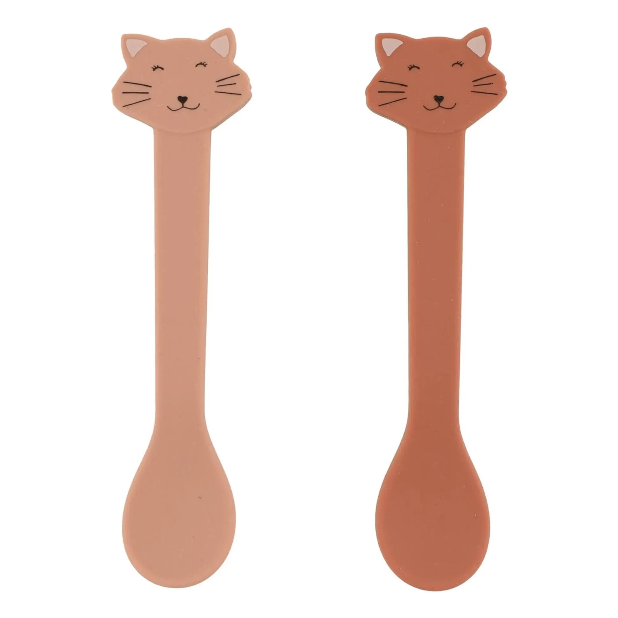 Trixie - Mrs. Cat Silikon Kaşıklar - 2'li Set | Pembe
