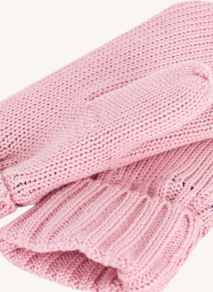 Petit Bateau - Örgü eldiven | Pembe