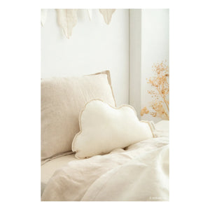 Nobodinoz - Cloud Cushion - Frans Keten | Beyaz