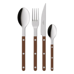 Sabre - Çatal Bıçak Takımı - 4'lü Set | Çikolata