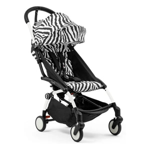 Stokke® - YOYO³ 6+ Bebek Arabası Beyaz çerçeve | Zebra
