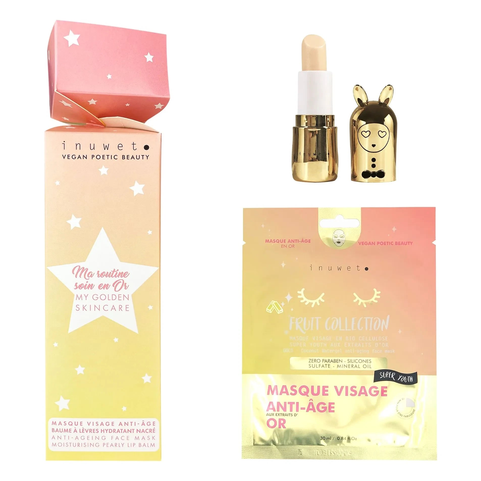 Inuwet - Crackers Skincare Altın Rutin