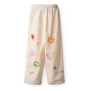 Molo - Alfie Minis Doodles pantolon | Ecru