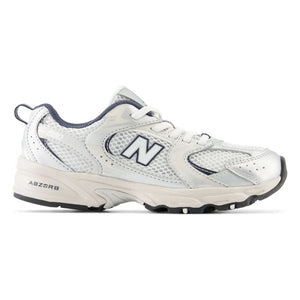 New Balance - Lastikli Dantel Spor Ayakkabı 530 | Beyaz saten