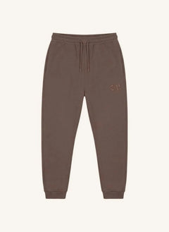 Cos I Said So - Organik Pamuk Logo Jogger | Koyu bej