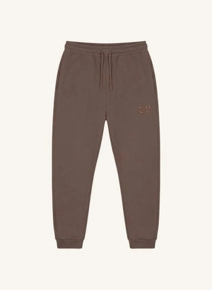 Cos I Said So - Organik Pamuk Logo Jogger | Koyu bej