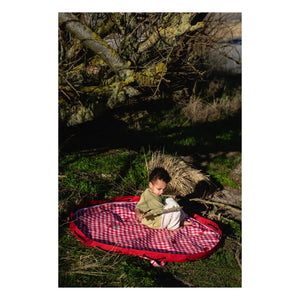 Play and Go - Noomad Outdoor Play Bag / Mat - Piknik | Kırmızı