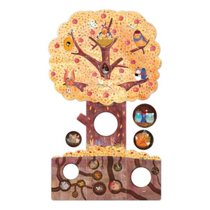 Londji - My Little Apple Tree - 20 Parçalı Çift Taraflı Yapboz