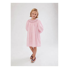 Folkloore - Büzgülü Gecelik - Çocuk Koleksiyonu | Pembe