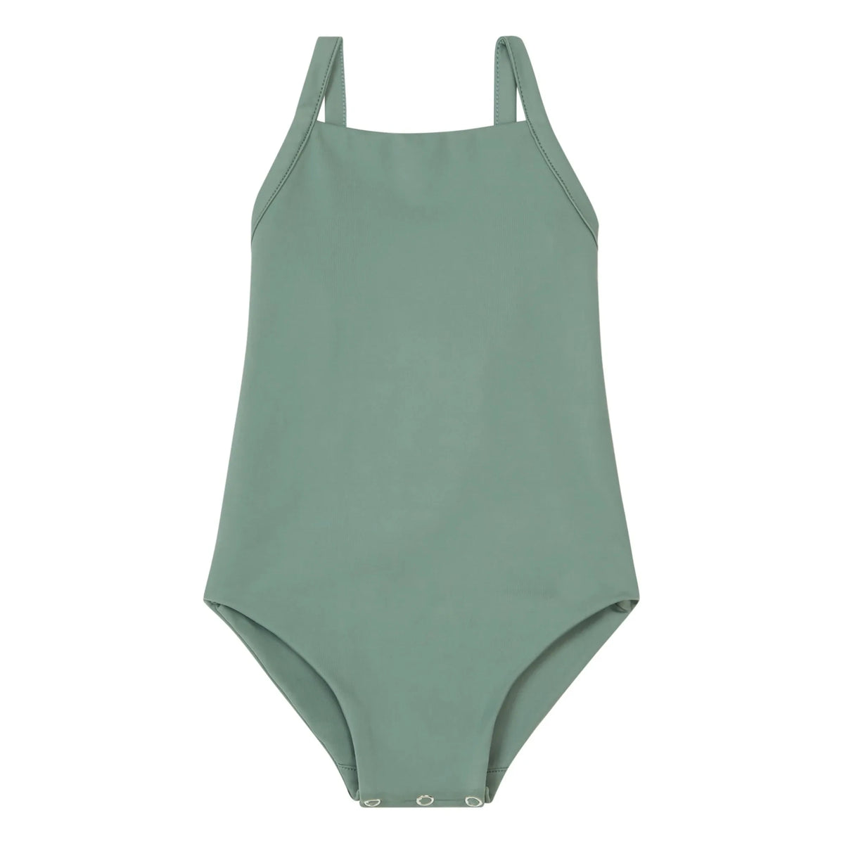 Ina Swim - Mara Geri Dönüştürülmüş Naylon Tek Parça Mayo | Koyu yeşil
