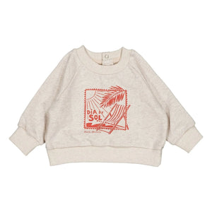Loir - Sweat Dia Del Sol Chiné | Ekru