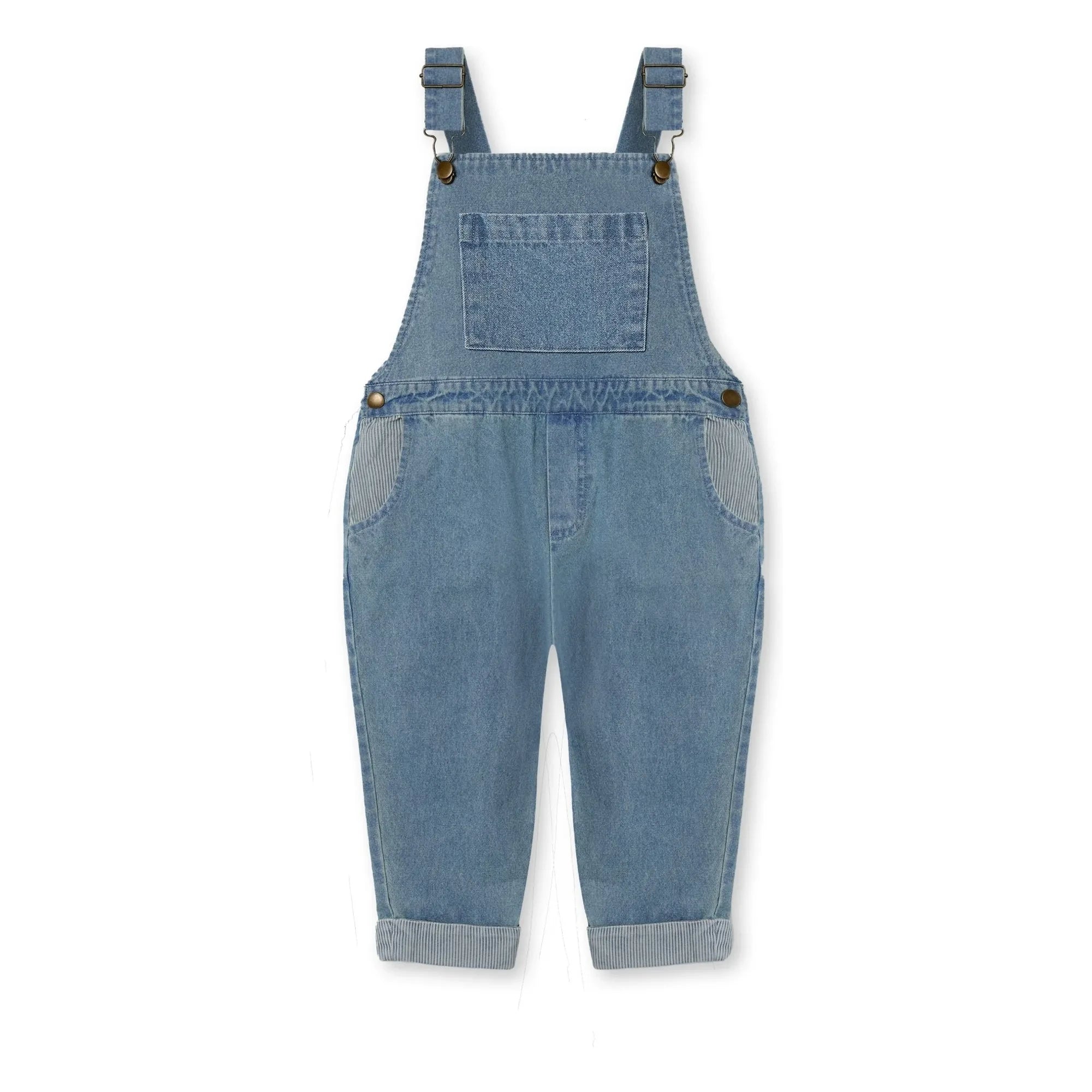 Fliink - Don Denim Salopet | Açık Mavi