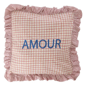 Rice - Amour yastık | Pembe