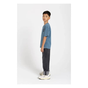 Hundred Pieces - Finn organik pamuklu T-shirt | Mavi