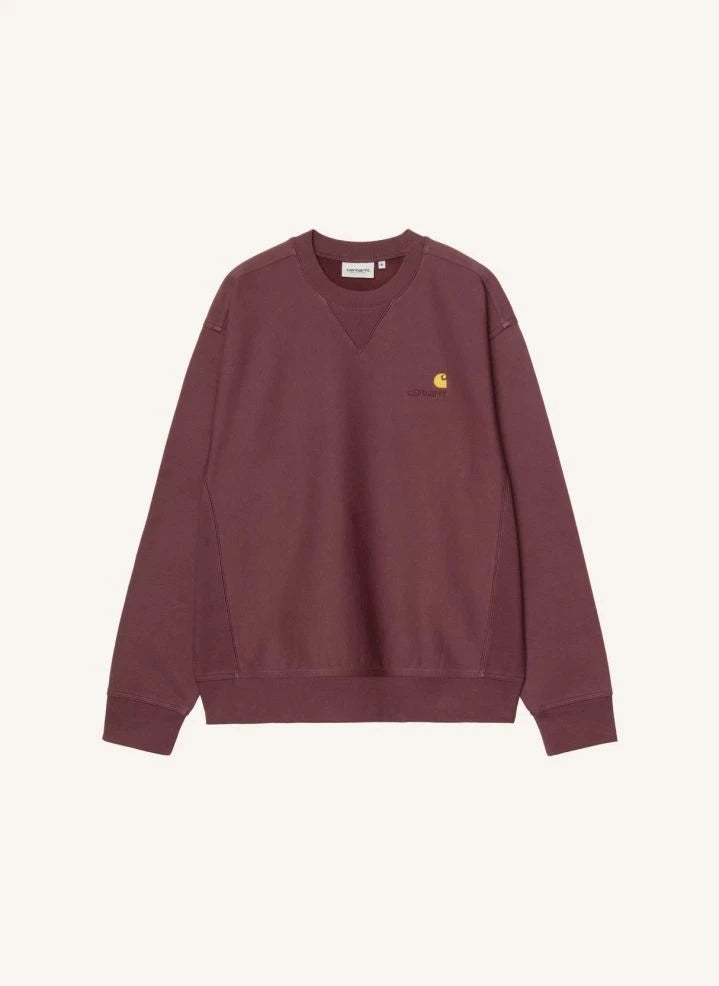 Carhartt WIP - American Script Sweatshirt | بوردو