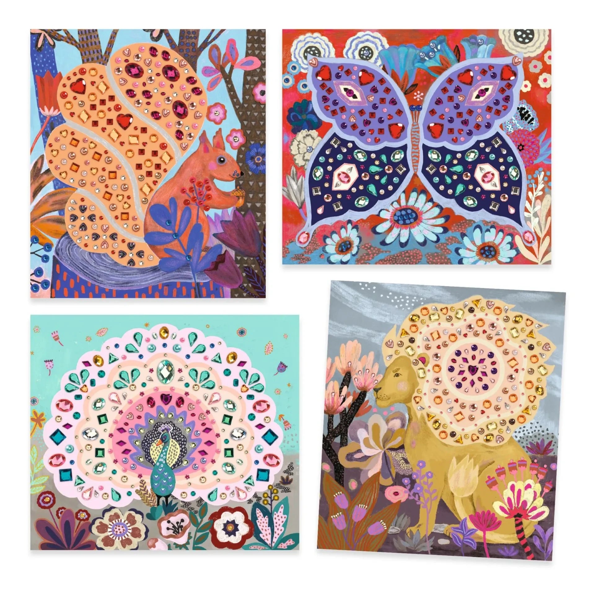 Djeco - Artistic Strass Wild Beautés