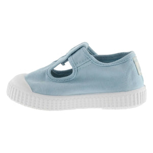 Victoria - Scratch Sneakers Sandalia Tira Lona | Açık mavi