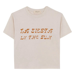birinit - La Siesta organik pamuk T-shirt | Fildişi