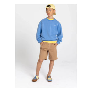Smallable Kid - Arlo organik pamuk sweatshirt | Kraliyet mavisi