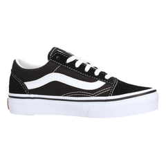 Vans - Old Skool Süet ve Kanvas Bağcıklı Sneaker | Siyah