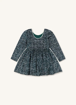 Konges Sløjd - Yeşil Viola Payetli Elbise