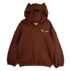Mini Rodini - Sweat Gömlek Organik Pamuk | Kahverengi