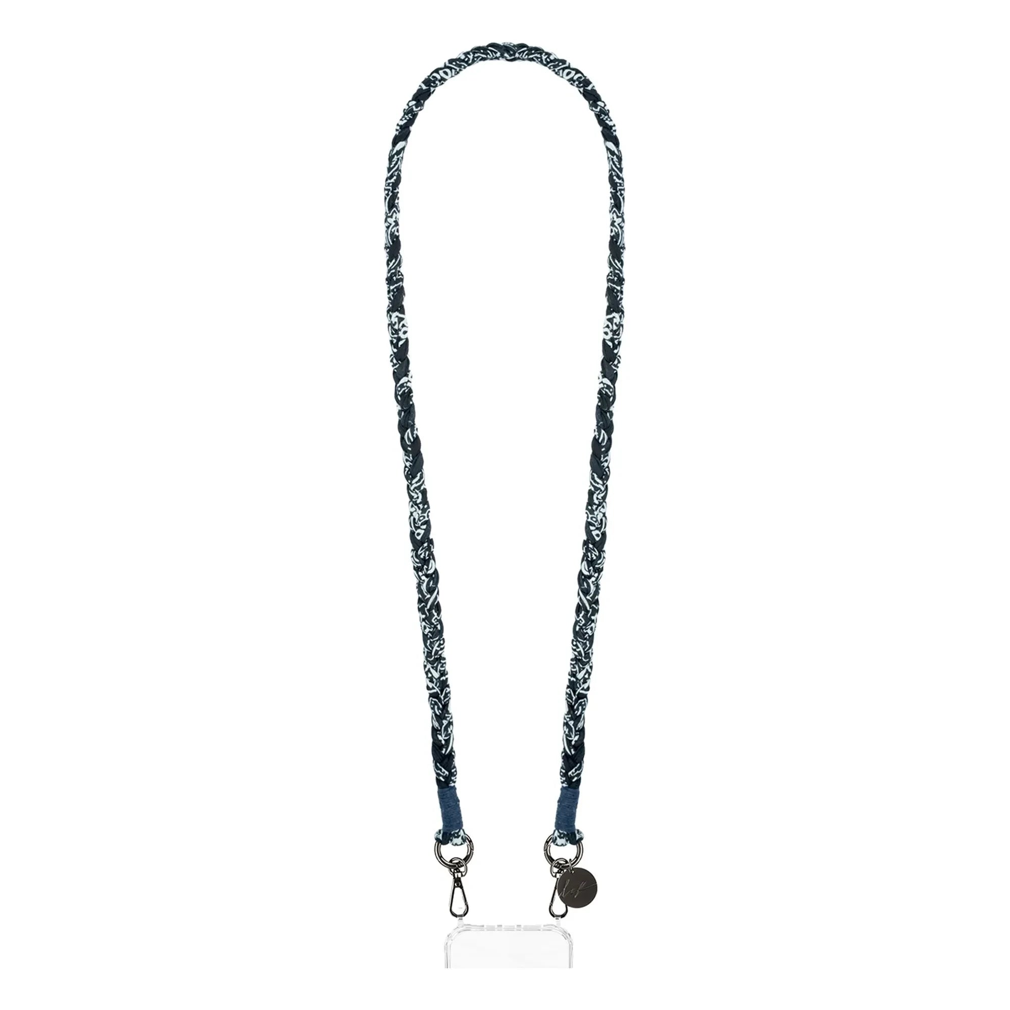 LaCoqueFrançaise - Örgü Kordon Della 120 cm | Siyah
