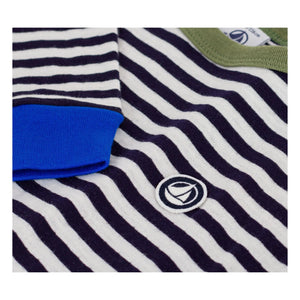 Petit Bateau - Çizgili Tişört | Mavi