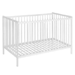 Quax - Beyaz Kayın Bebek Karyolası 60x120cm | Beyaz
