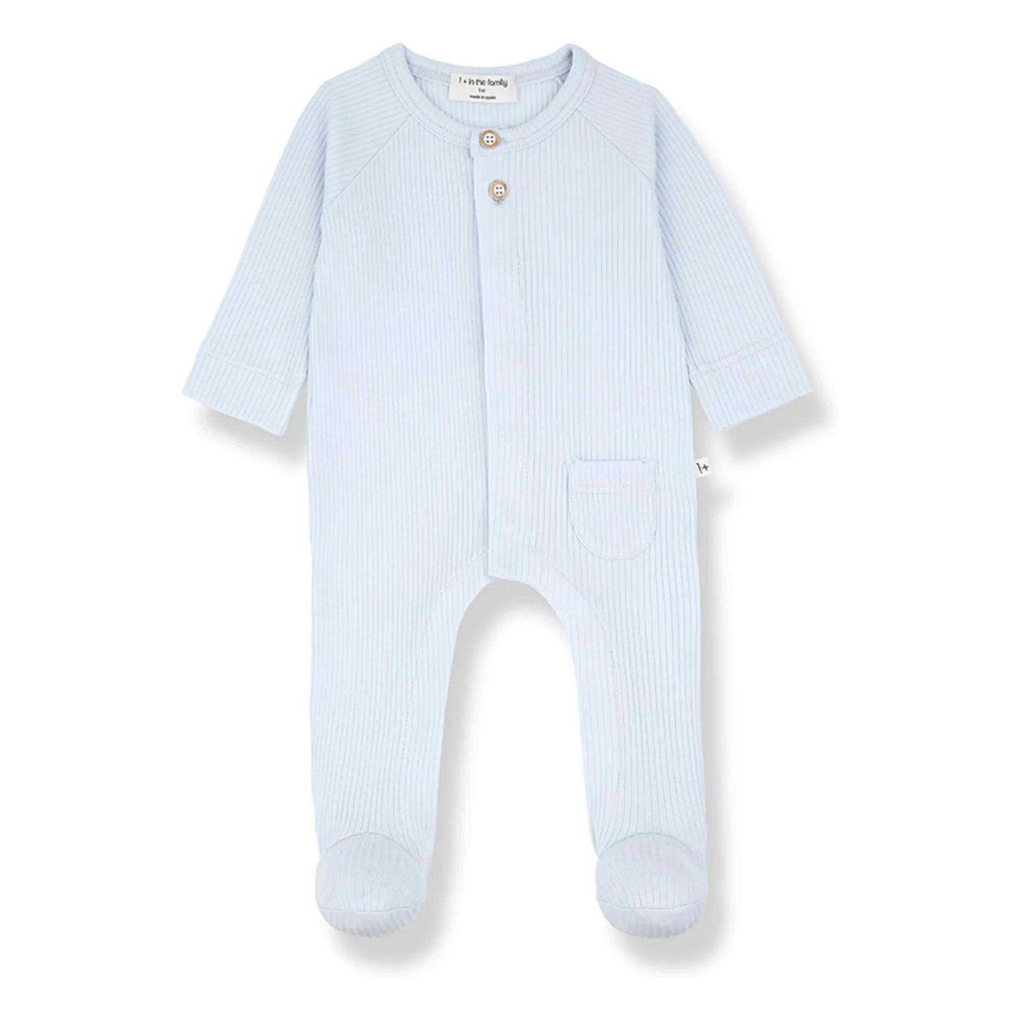 1+ in the family - Fitilli Pijama Pau | Açık Mavi