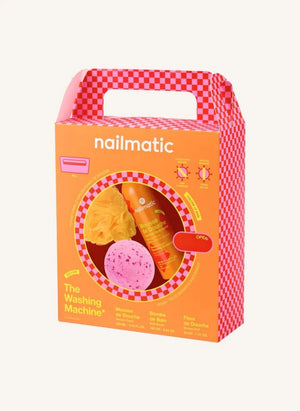 Nailmatic Kids - مجموعة هدايا غسالة الملابس | برتقالي