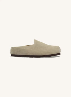 BIRKENSTOCK - صندل أمستردام مغطى بالجلد المدبوغ