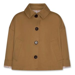 AO76 - Mayla Düğmeli Ceket | Kahverengi