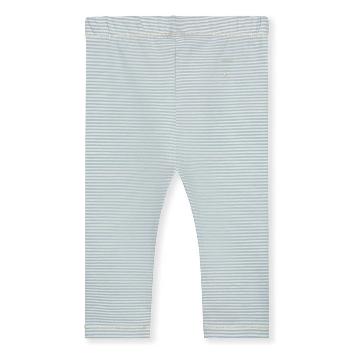 Gray Label - Çizgili Organik Pamuk Bebek Taytı | Açık mavi