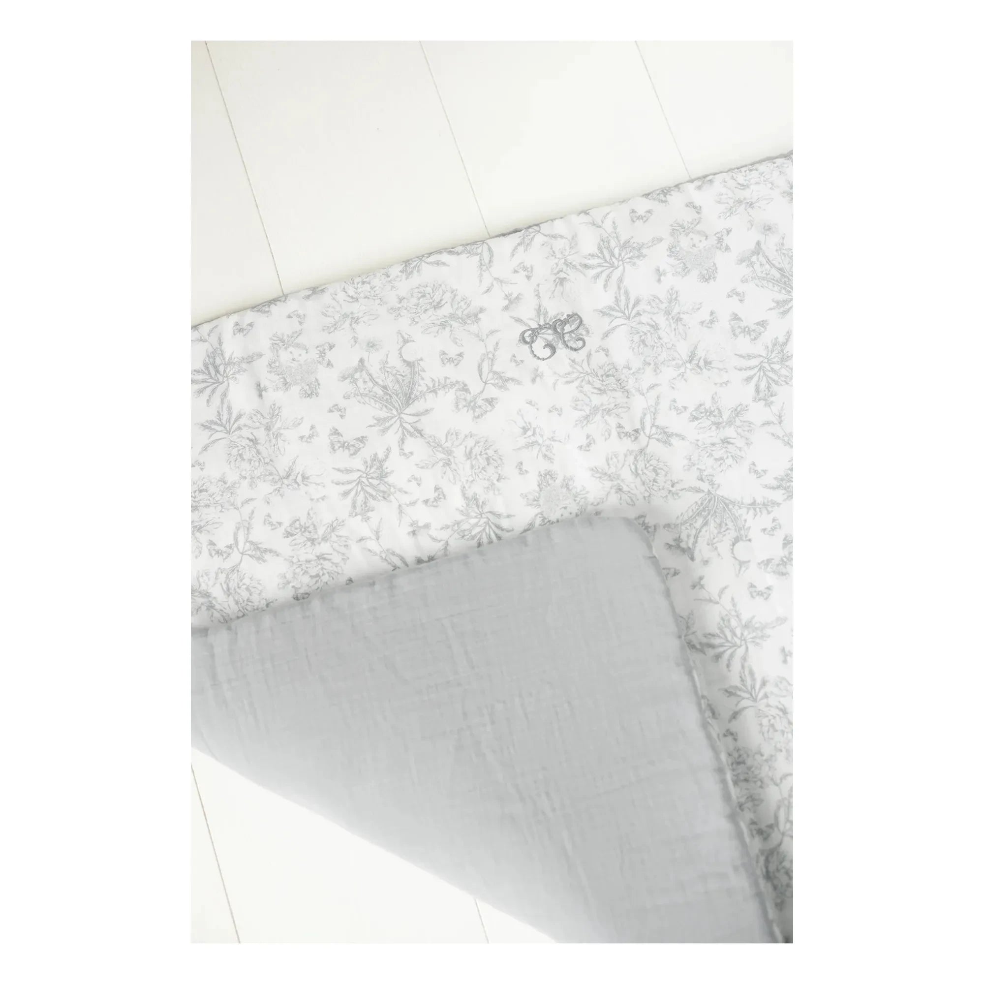 Tartine et Chocolat - Toile de Jouy battaniye | Gri